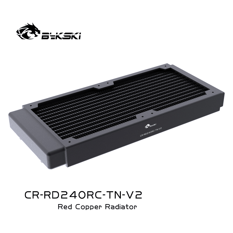 Pc Gaming Liquid Cooling - Bykski CR-RD240RC-TN-V2 240mm Radiator Water Cooler