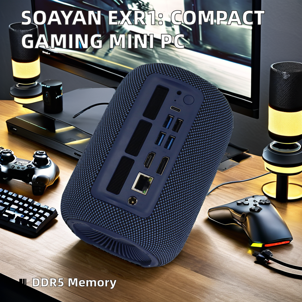 Pc Gaming News - New EXR1 Mini PC Built-in Speaker