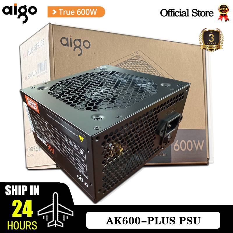 Pc Unit For Gaming - Aigo AK 600W PC PSU Power