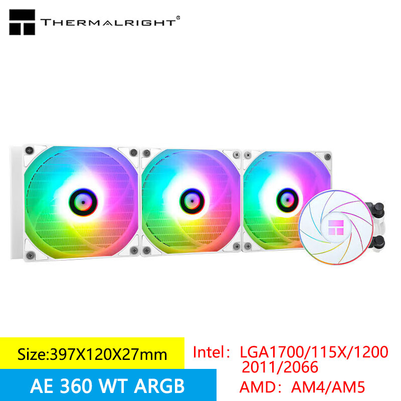 Pc Gaming Liquid Cooling - Thermalright AQUA ELITE 360 ARGB CPU