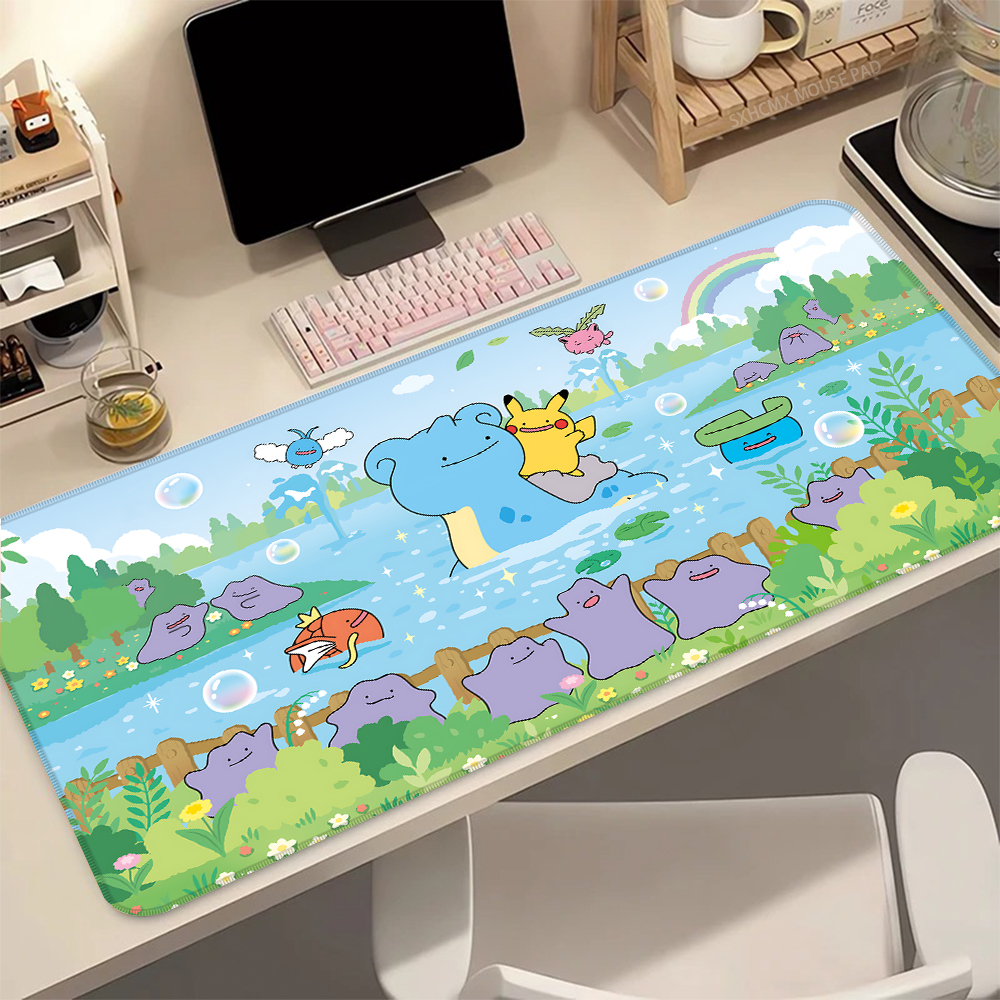 Pc Gaming Used - Large Gaming Mouse Pad Anti-slip Rubber