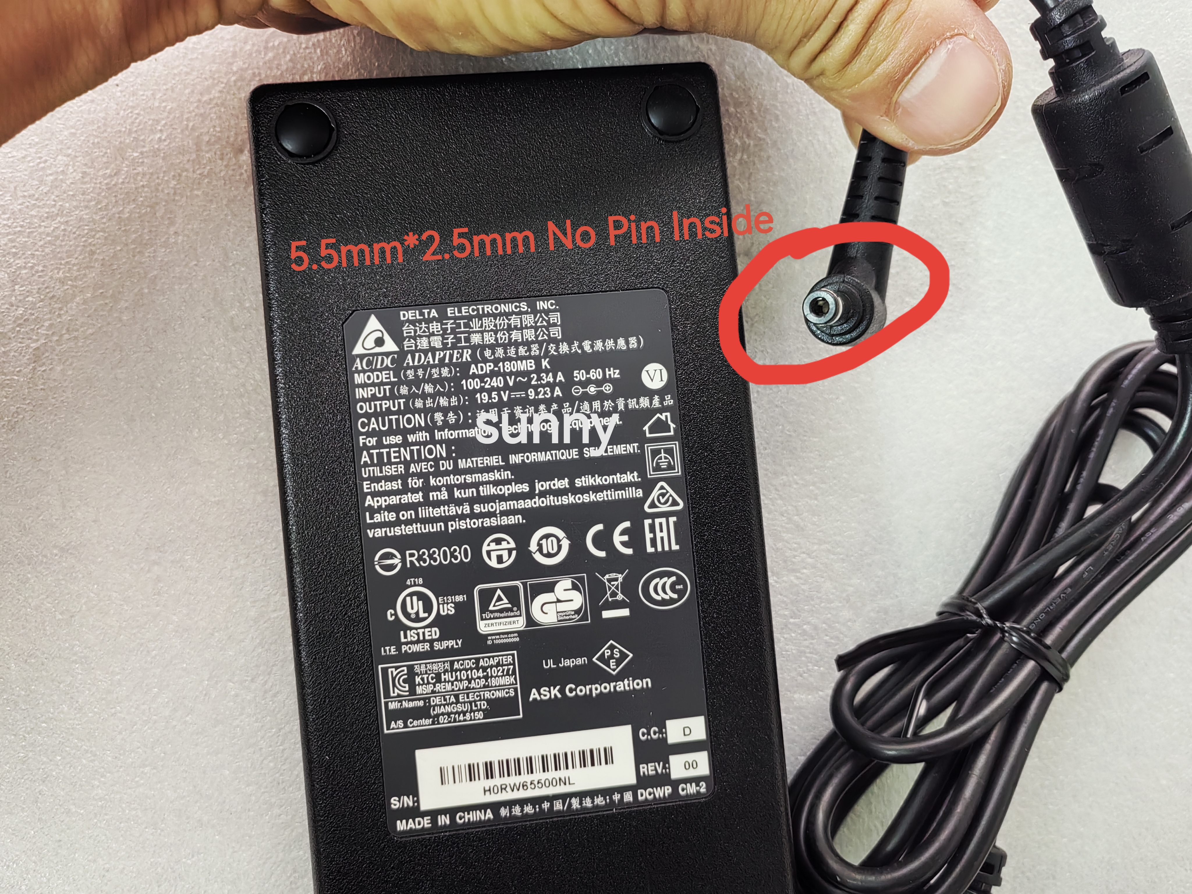 Pc Gaming News - NEW OEM Slim Delta 19.5V 9.23A