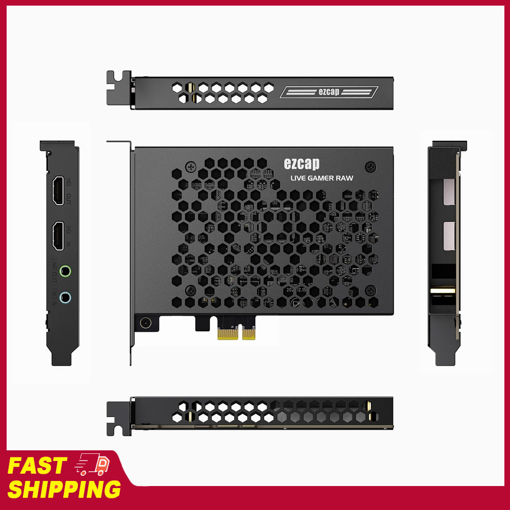 Capture Card Hdmi - ezcap324B Live Gamer Raw PCIE 4K