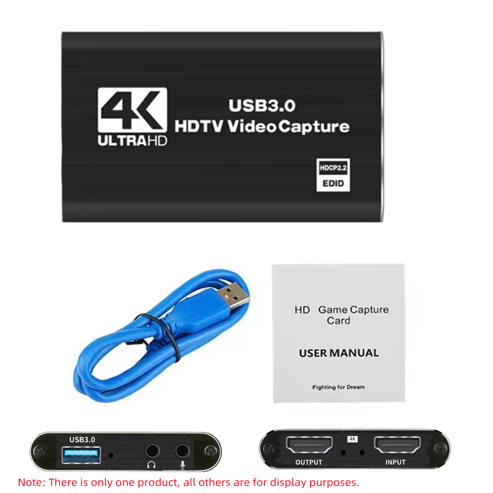 4K HDMI-Compatible to USB 3.0  - Capture Card Hdmi avaliação e preço
