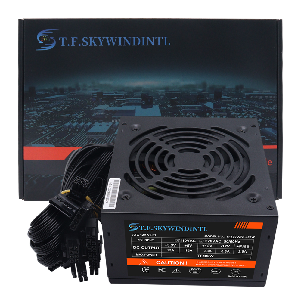 400W PC Power Supply for Gamin - Pc Unit For Gaming avaliação e preço