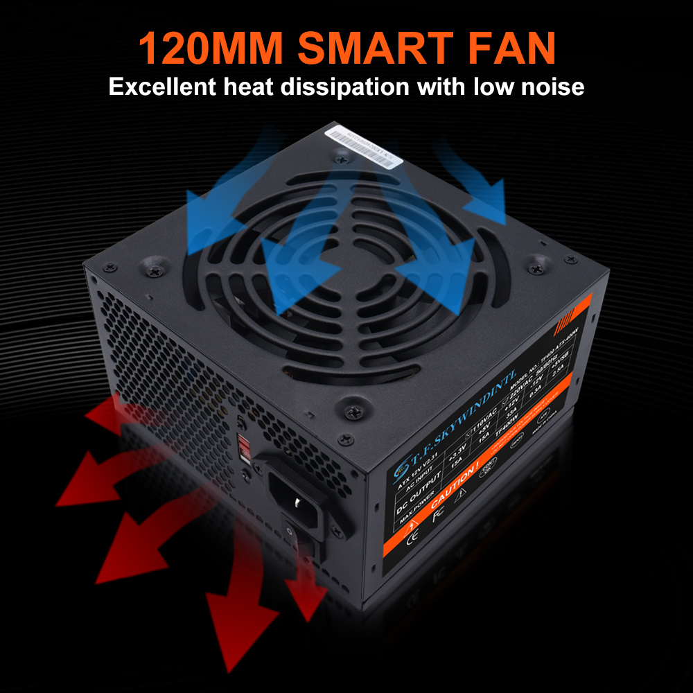 400W PC Power Supply for Gamin - Pc Unit For Gaming avaliação e preço