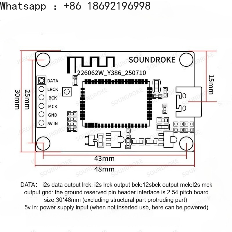 QCC5181/QCC3095 Bluetooth Digi - Sound Card Usb avaliação e preço