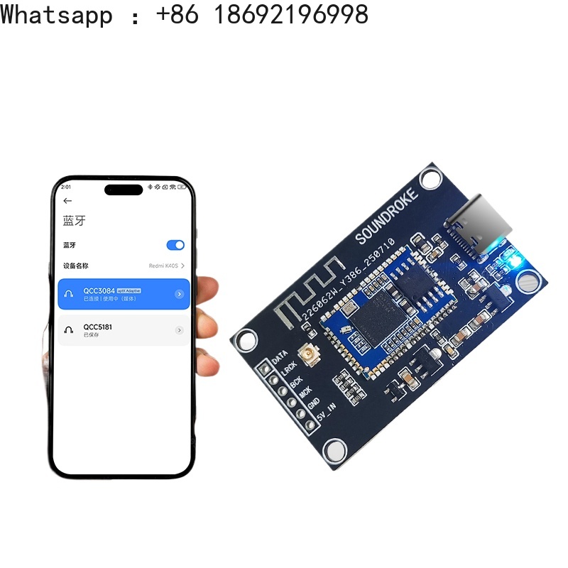 QCC5181/QCC3095 Bluetooth Digi - Sound Card Usb avaliação e preço