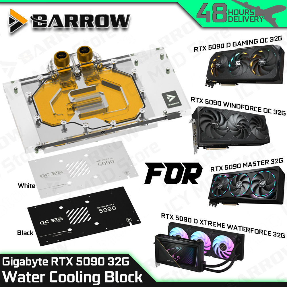 Barrow VGA Water Block for Gig - Pc Gaming Water Cooling avaliação e preço