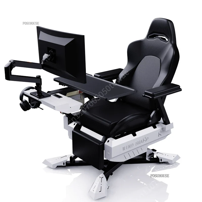 Reclining Gaming Station Cockp - Monitor Stand avaliação e preço