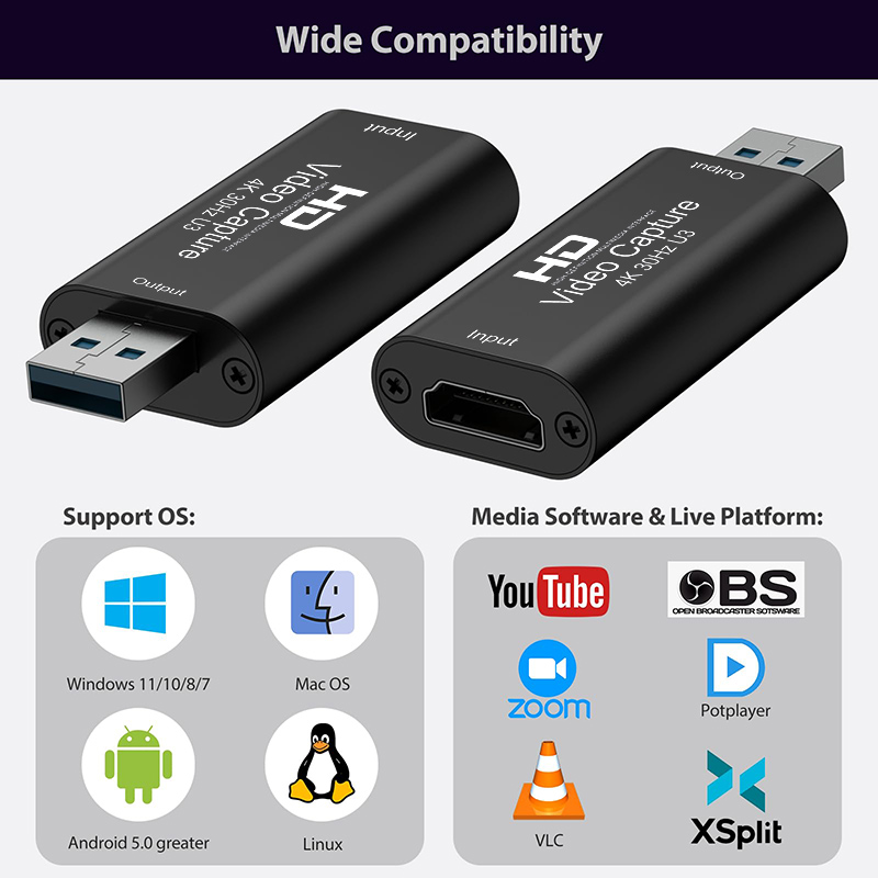4K 1080P Video Capture Card US - Capture Card Hdmi avaliação e preço