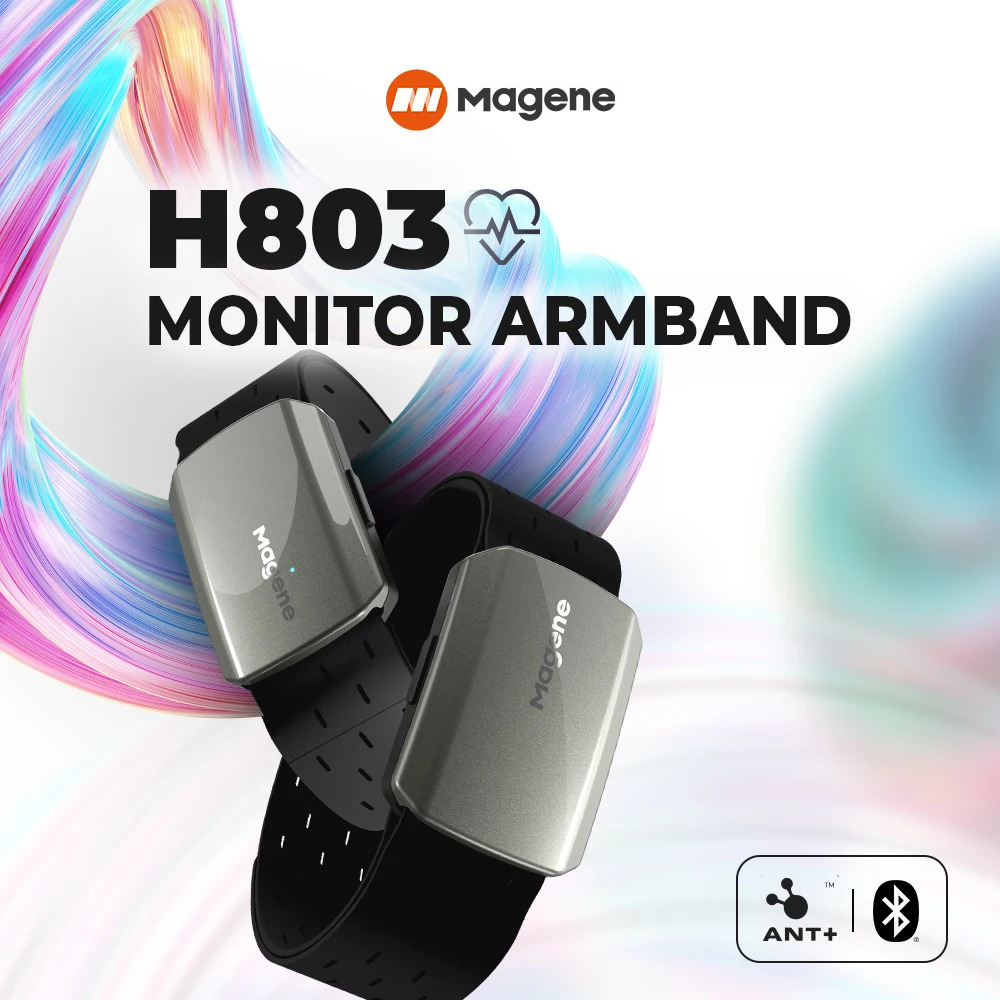 Magene H803 Heart Rate Armband - Monitor Stand avaliação e preço