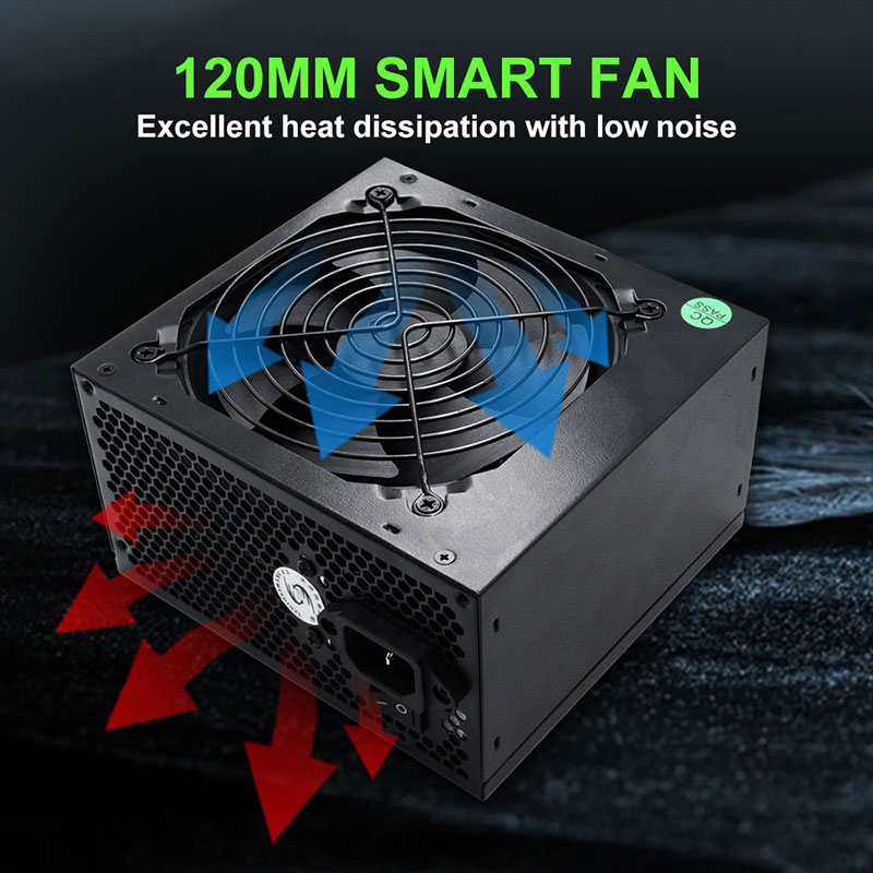 Fonte 800W PC PSU Power Supply - Pc Unit For Gaming avaliação e preço