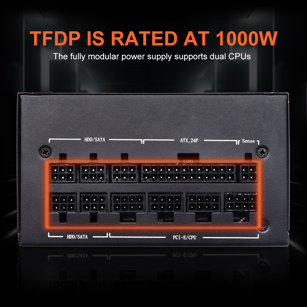 T.F.SKYWINDINL 1000 Watt Power - Pc Gaming Watt avaliação e preço