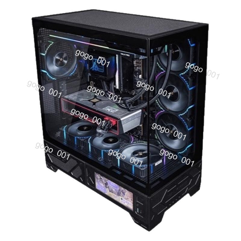 Panoramic ATX PC Case with 6.2 - Pc Gaming Water Cooling avaliação e preço