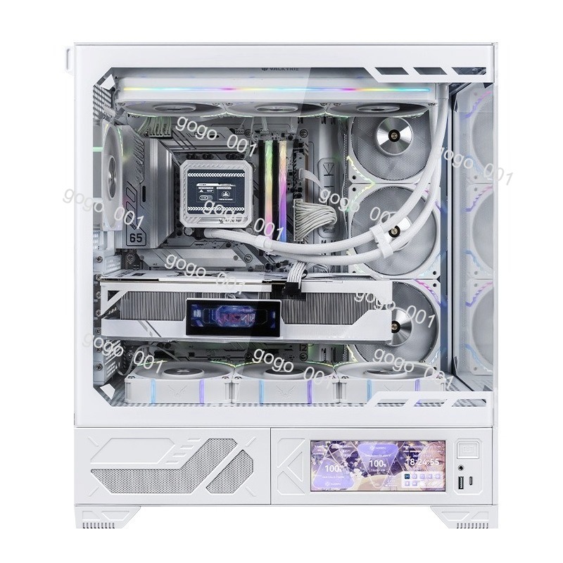 Panoramic ATX PC Case with 6.2 - Pc Gaming Water Cooling avaliação e preço
