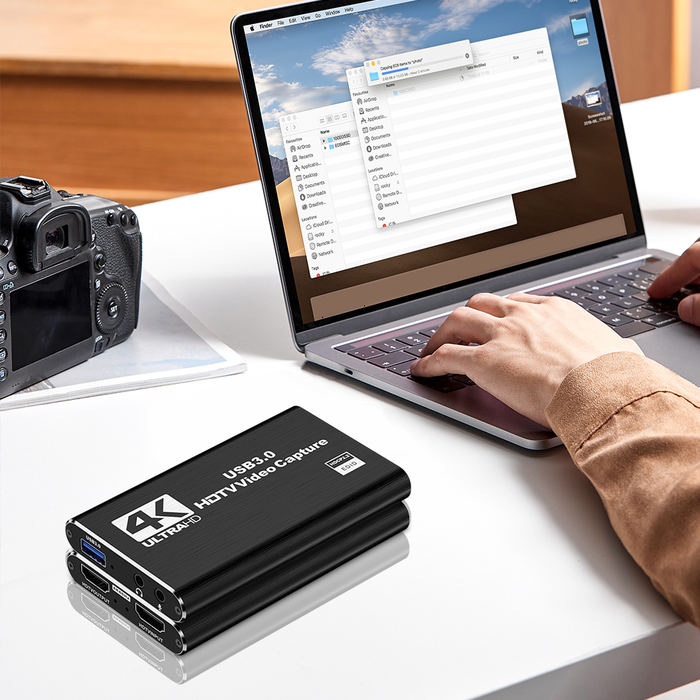 USB 3.0 4K HDMI-Compatible Cap - Capture Card Hdmi avaliação e preço
