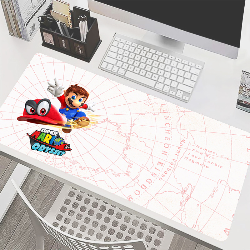 90x40cm Mouse Pad M-Mario Anim - Pc Gaming Used avaliação e preço