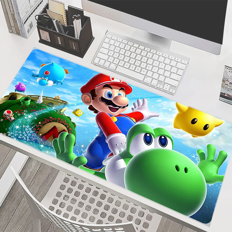 90x40cm Mouse Pad M-Mario Anim - Pc Gaming Used avaliação e preço