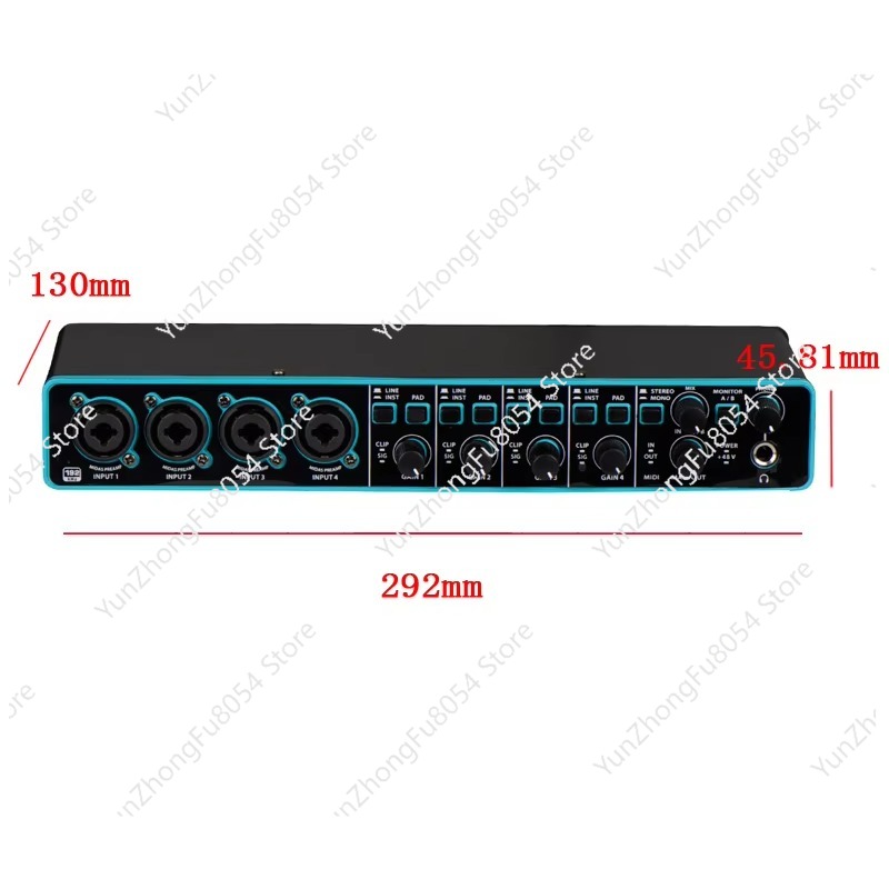 Professional 3rd Generation 4x - Sound Card Usb avaliação e preço