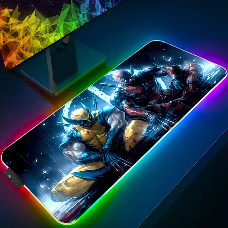 LED Mouse Pad Gaming Backlight - Pc Gaming Used avaliação e preço