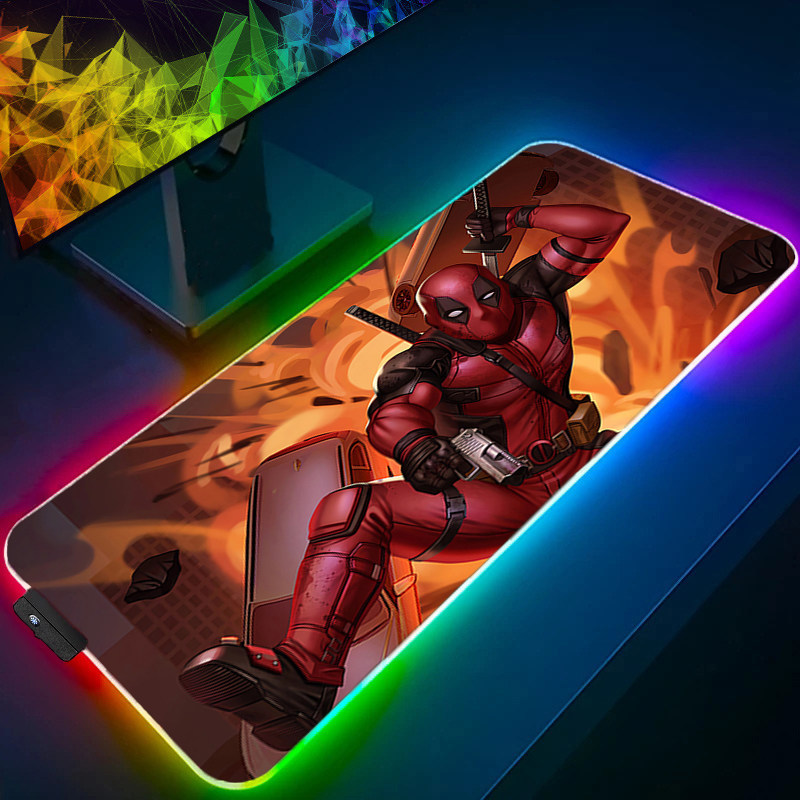 LED Mouse Pad Gaming Backlight - Pc Gaming Used avaliação e preço