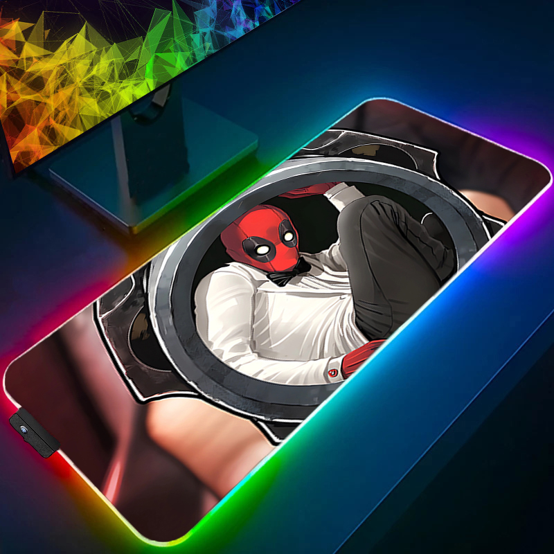LED Mouse Pad Gaming Backlight - Pc Gaming Used avaliação e preço