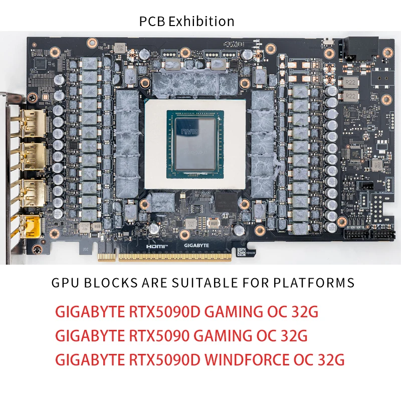 Bykski N-GV5090DWF-X GPU Block - Pc Gaming Water Cooling avaliação e preço