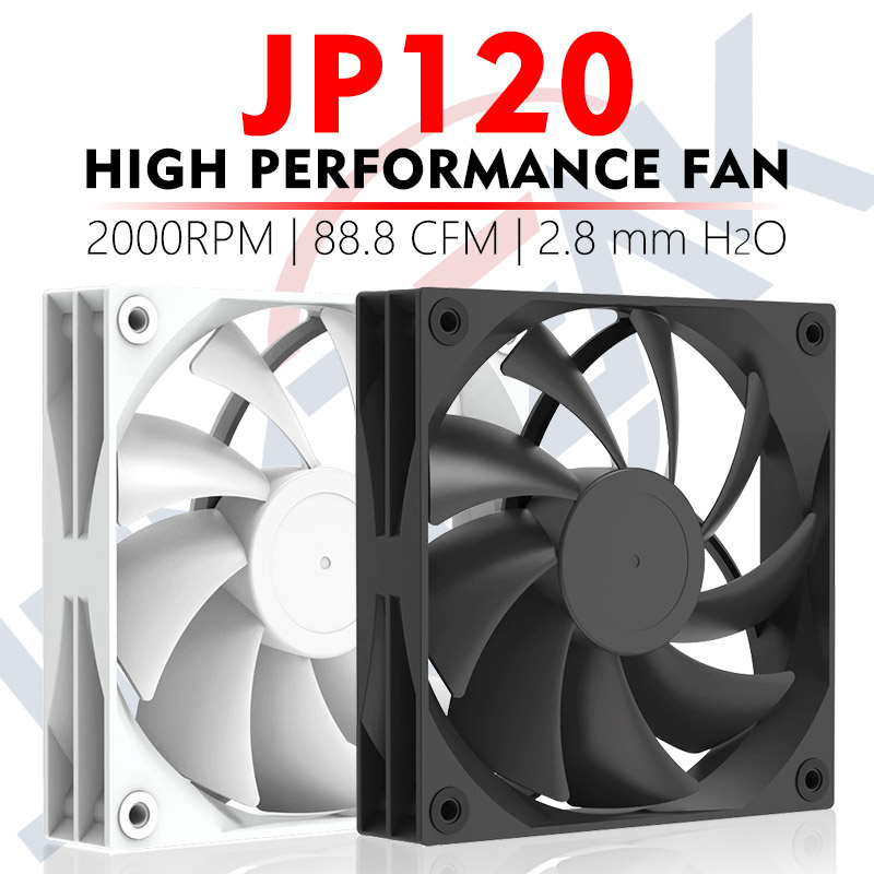 JUMPEAK JP120 120mm Fan 2000RP - Pc Gaming Liquid Cooling avaliação e preço