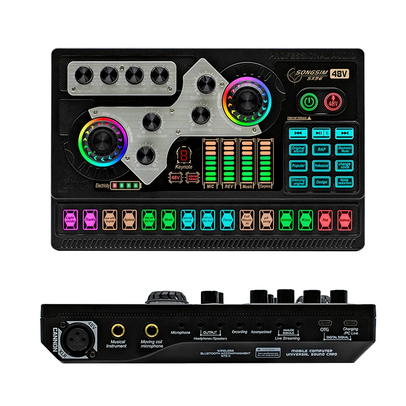 Ten items TLF Xtuga  SX96 New  - Sound Card Usb avaliação e preço