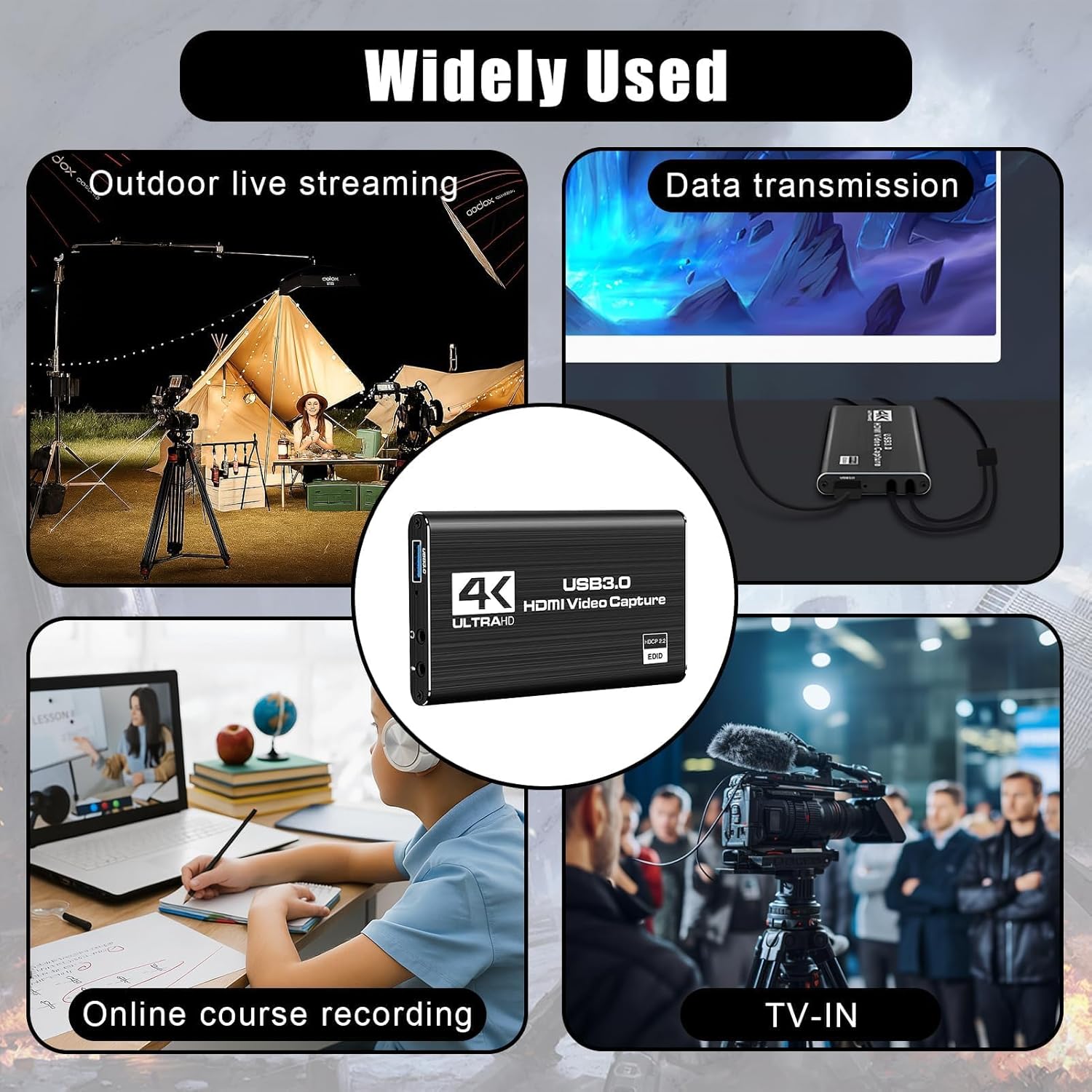 4K USB 3.0 Video Capture Card  - Capture Card Hdmi avaliação e preço