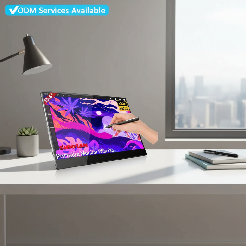 New 15.6 Inch 4K Portable USB  - Pc Gaming Drawing avaliação e preço