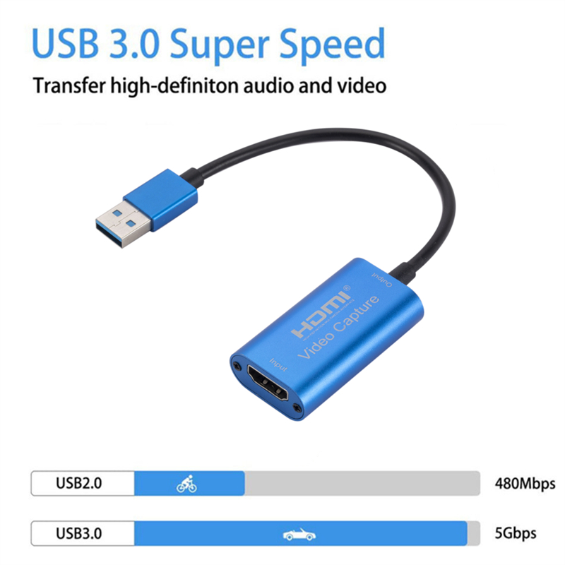 HD 1080P Type-C HDMI-compatibl - Capture Card Hdmi avaliação e preço