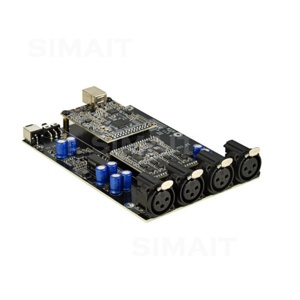 USB ASIO Audio Interface XMOS  - Sound Card Usb avaliação e preço
