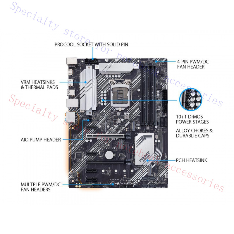 A+ FOR  ASUS PRIME Z490-P LGA  - Pc Gaming News avaliação e preço