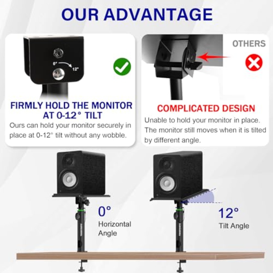 Pair of Studio Monitor Stands  - Monitor Stand avaliação e preço
