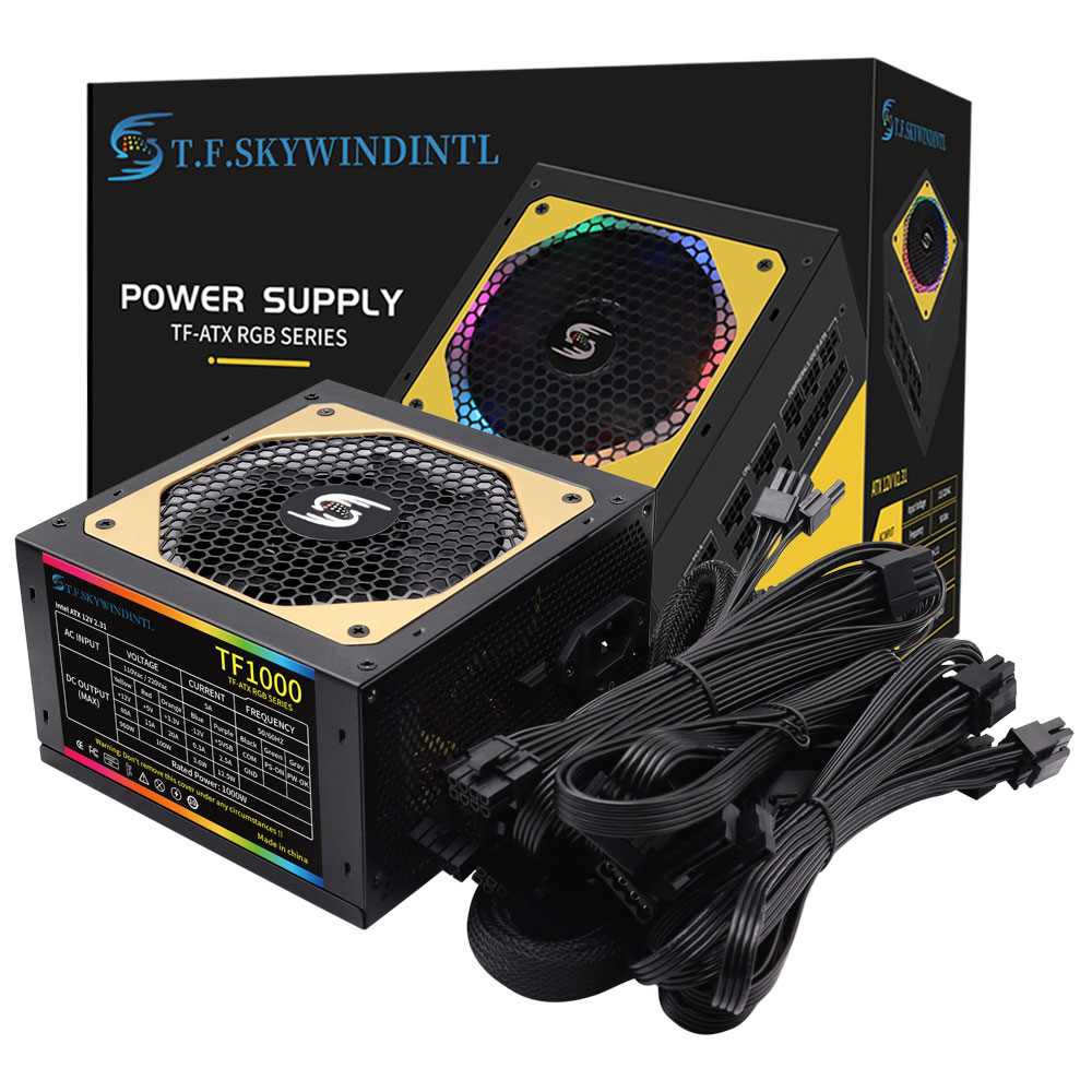 T.F.SKYWINDINTL 1000W Rgb ATX  - Pc Gaming Watt avaliação e preço