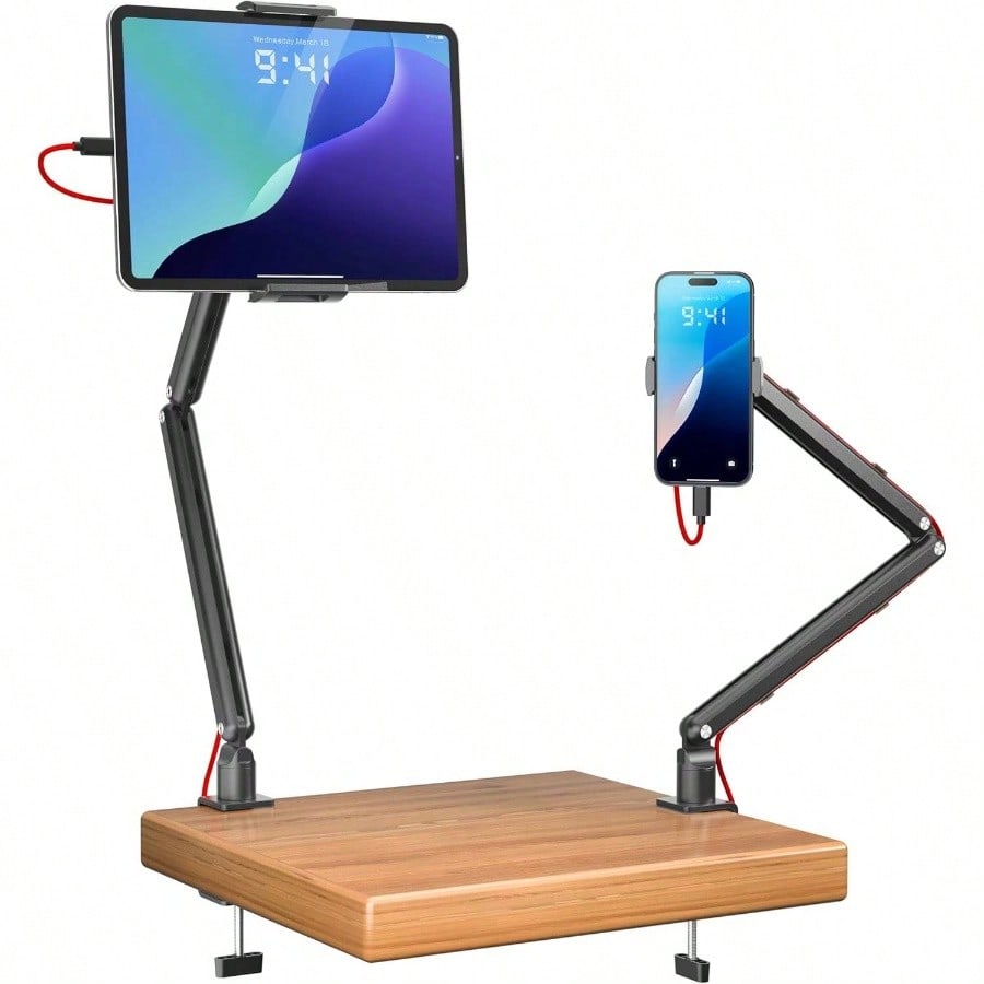 Tablet Arm Stand Desk, Portabl - Monitor Stand avaliação e preço