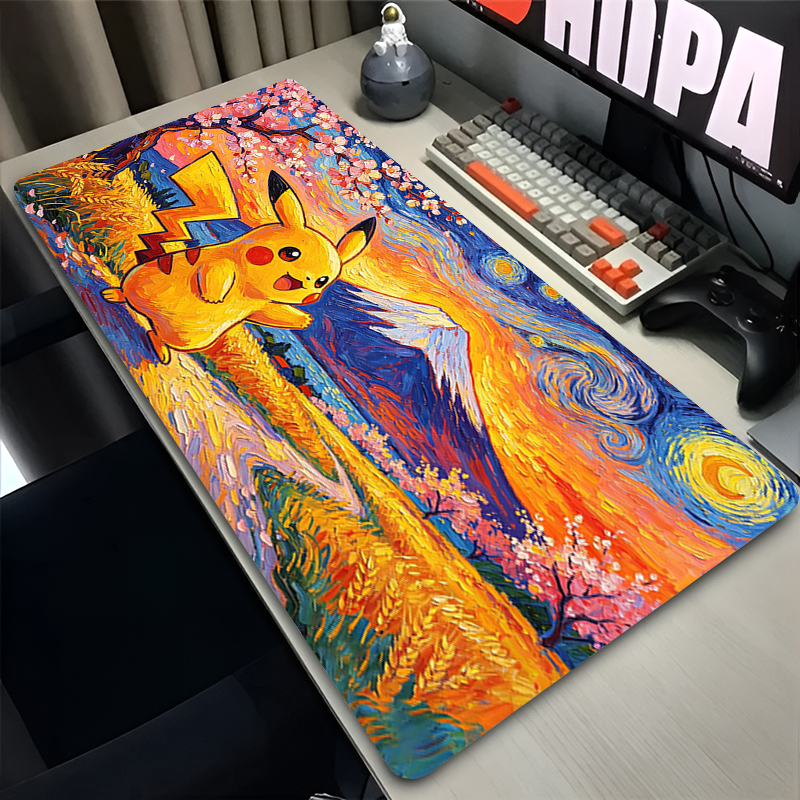 Mouse Pad Pokemon Pikachus Rub - Pc Gaming Used avaliação e preço