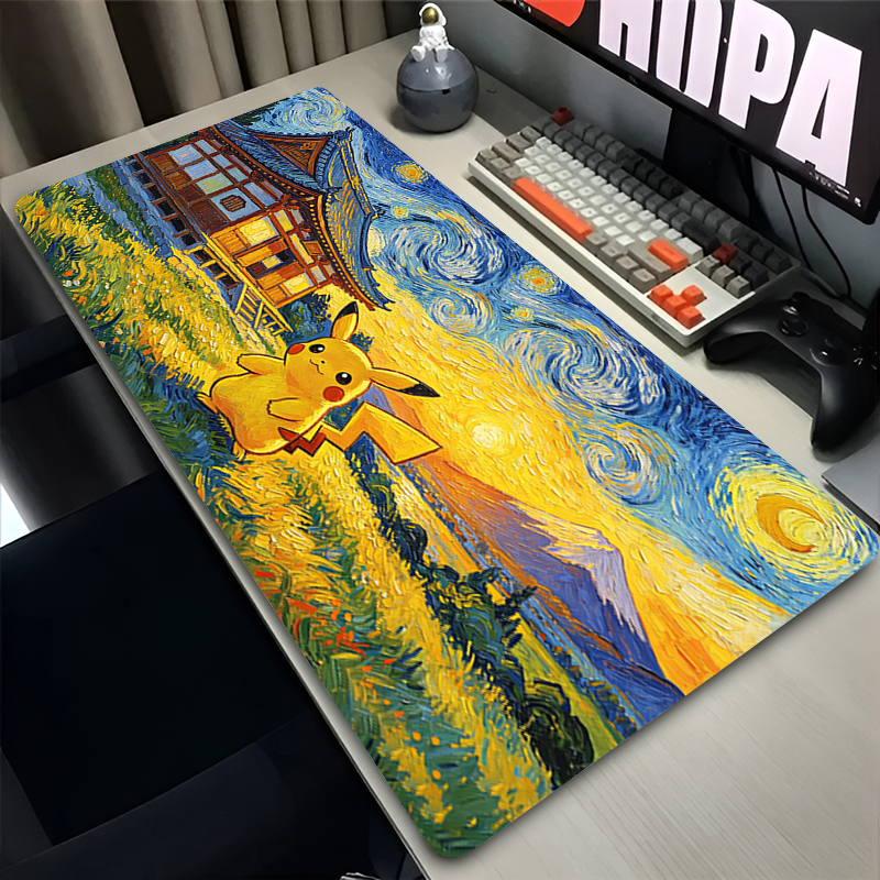 Mouse Pad Pokemon Pikachus Rub - Pc Gaming Used avaliação e preço