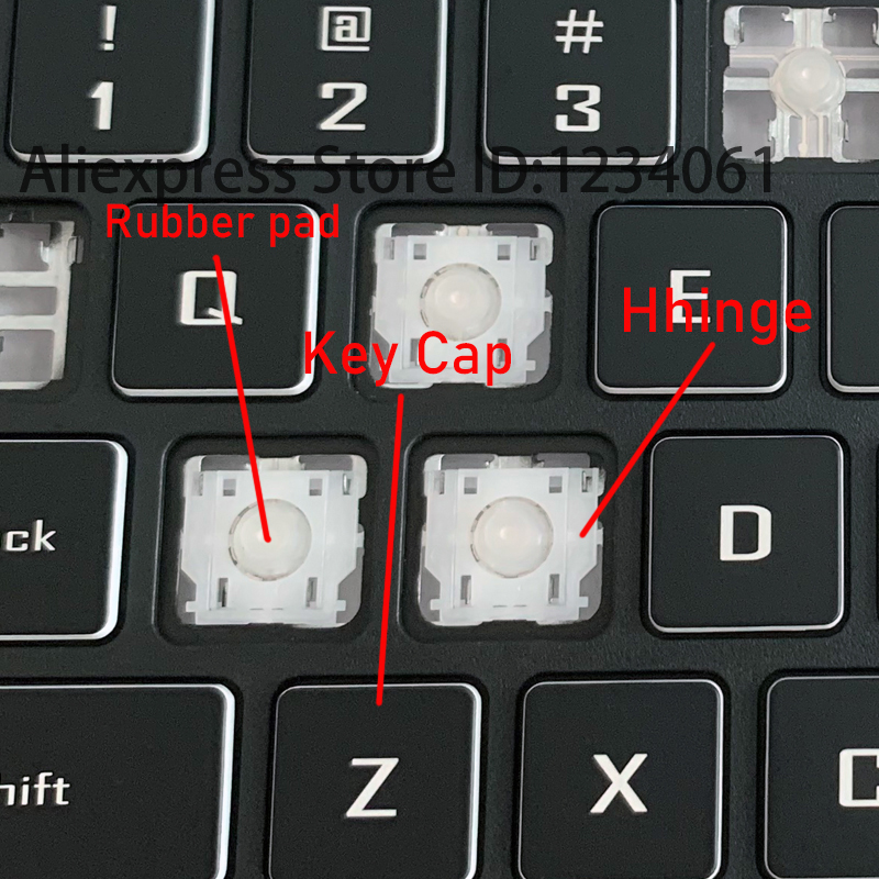 Original Key Cap Hinge Rubber  - Pc Gaming Legion avaliação e preço