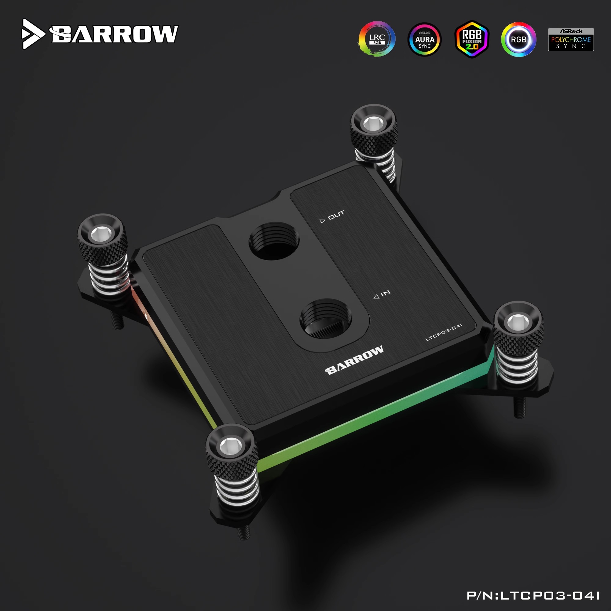 Barrow CPU Watercooler Liquid  - Pc Gaming Water Cooling avaliação e preço