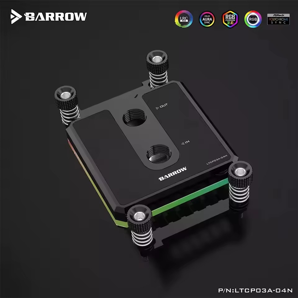 Barrow CPU Watercooler Liquid  - Pc Gaming Water Cooling avaliação e preço