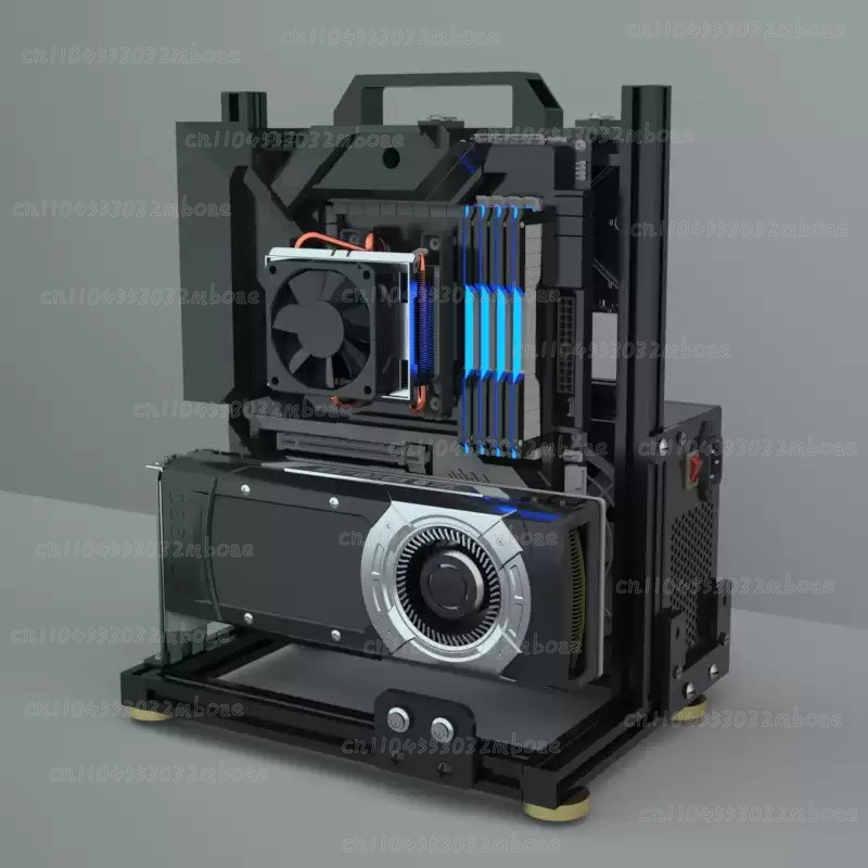 Vertical Gaming PC Test Bench  - Pc Gaming Water Cooling avaliação e preço
