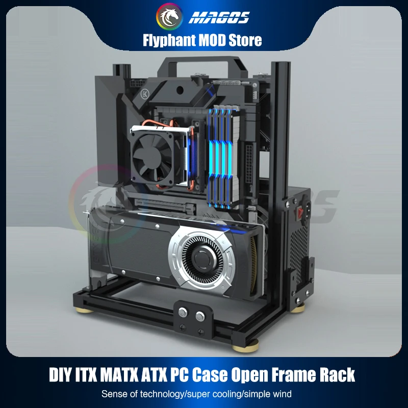 DIY Gamer Cabinet ITX MATX ATX - Pc Gaming Water Cooling avaliação e preço