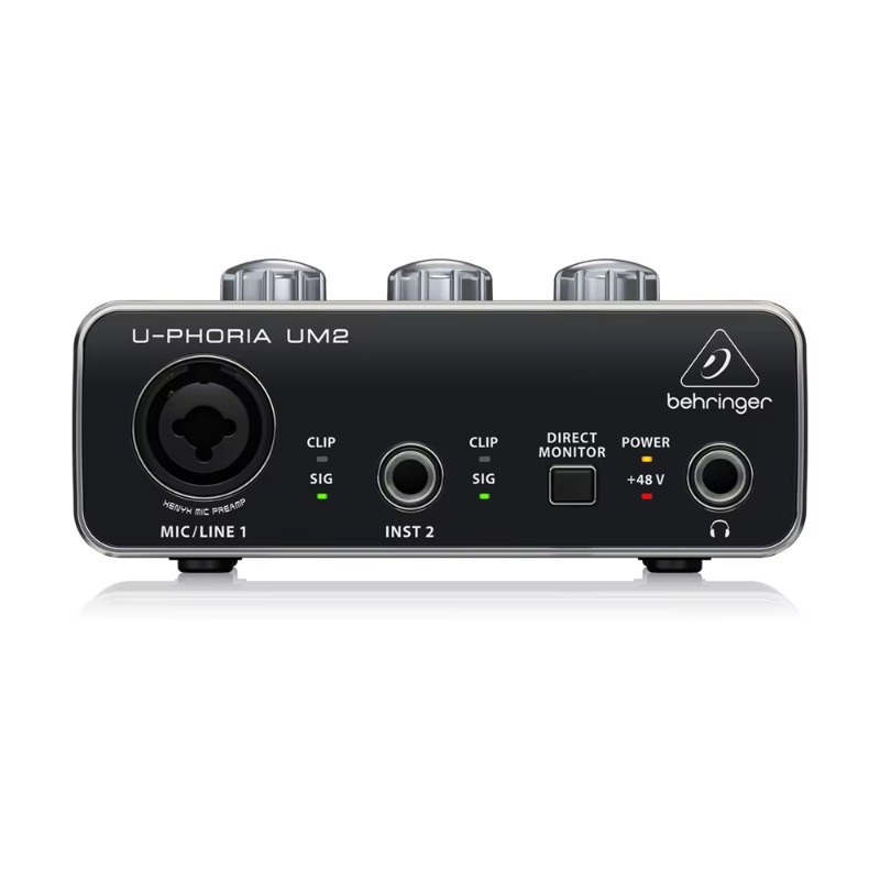 Behringer U-Phoria UM2 Sound C - Sound Card Usb avaliação e preço