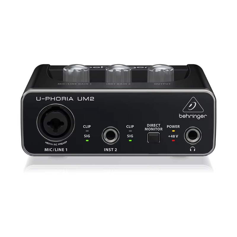 Behringer U-Phoria UM2 Sound C - Sound Card Usb avaliação e preço