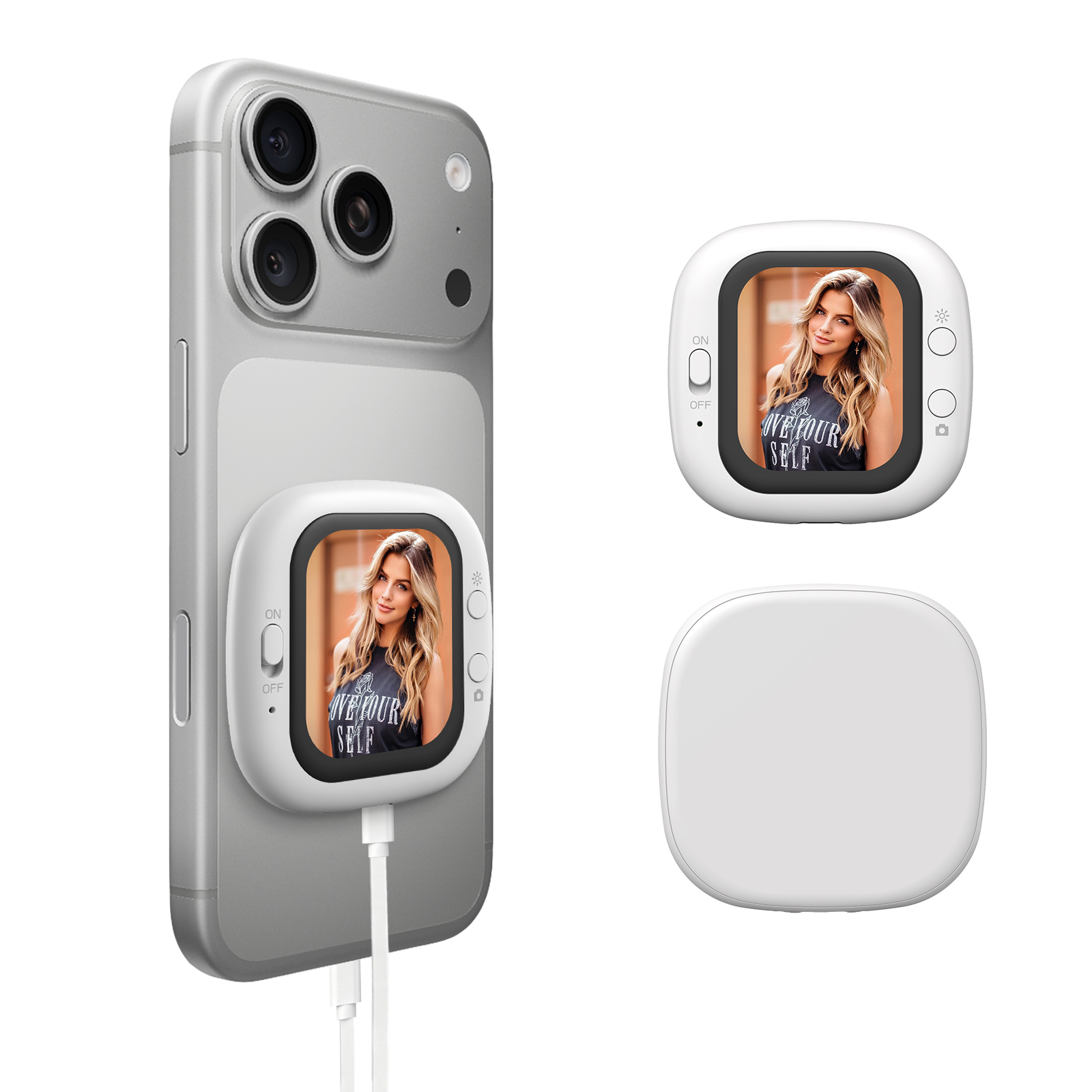 Phone Vlog Selfie Monitor Scre - Monitor Stand avaliação e preço