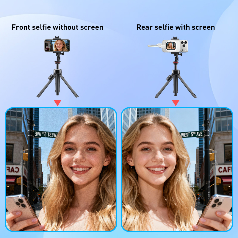 Phone Vlog Selfie Monitor Scre - Monitor Stand avaliação e preço