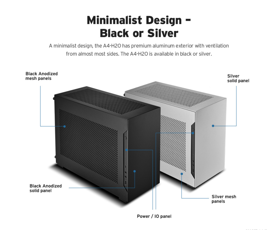 Lian-Li A4-H2O (PCIe 4.0) Mini - Pc Gaming Lian Li avaliação e preço